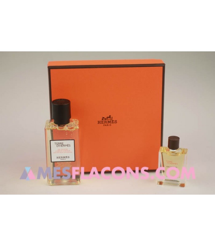 Coffret - Terre d'Hermès, eau intense vétiver - Smallbottles : collectibles  mini-perfumes