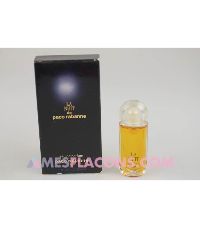 La nuit de Paco Rabanne - Smallbottles : collectibles mini-perfumes