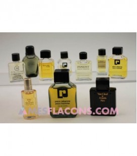 Lot de 10 miniatures masculines (marques diverses)