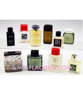 Lot de 10 miniatures masculines (marques diverses)