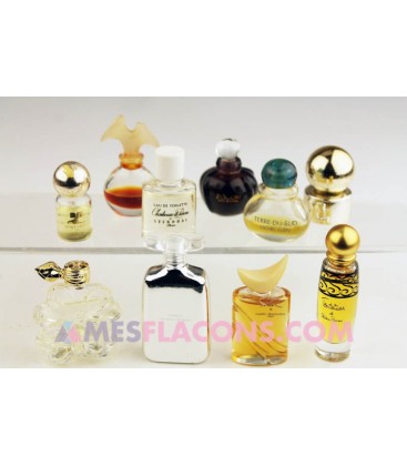 Lot de 10 miniatures féminines (marques différentes )