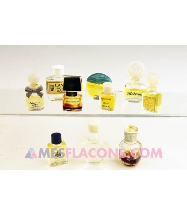 Lot de 10 micro miniatures féminines (marques diverses)