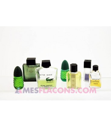 Lot de 7 miniatures masculines (marques différentes)