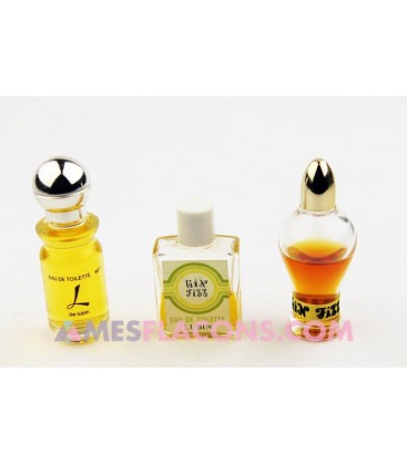 Lot de 3 miniatures féminines variantes différentes