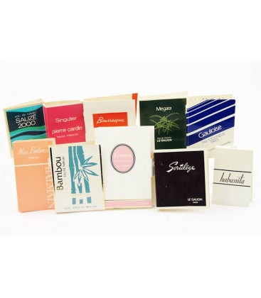 Lot de 10 tubes anciens (tigette) avec leur pochette (marques diverses)