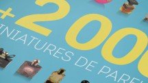 The new book written by Jean-Michel COURSET, +2000 miniature perfume bottles.